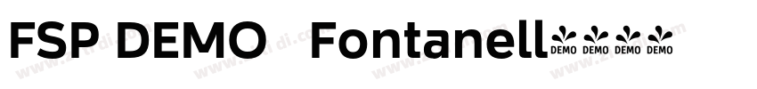 FSP DEMO   Fontanell字体转换